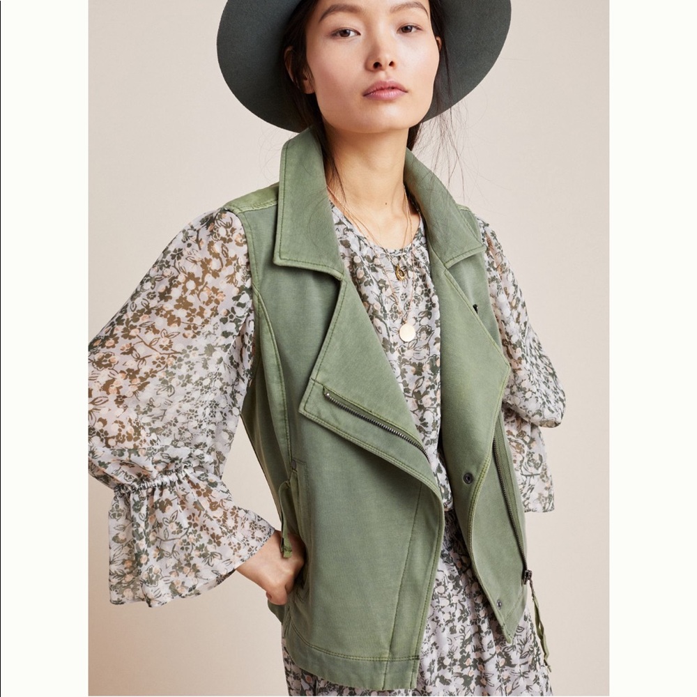 Anthropologie Marrakech Moto Vest!